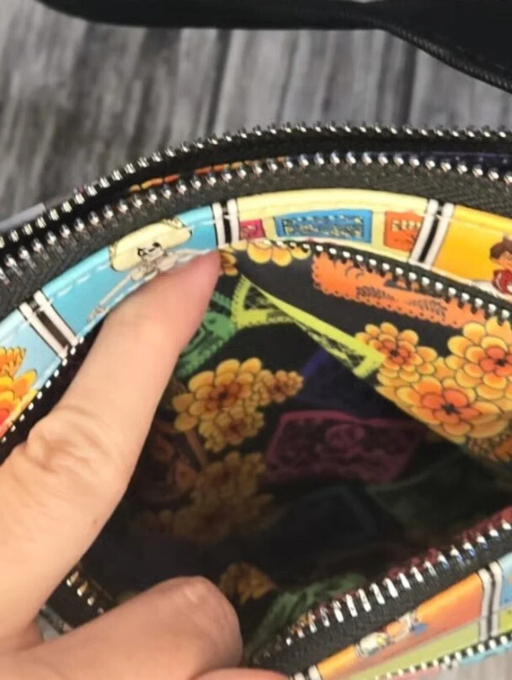 Loungefly Disney Pixar Coco Lotería Cards Crossbody Bag NWT